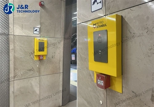 Telefoane de urgență J&R Technology JR301-SC-IW instalate cu succes în proiec...